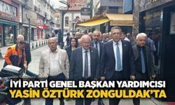 İYİ Parti Genel Başkan Yardımcısı Yasin Öztürk Zonguldak’ta