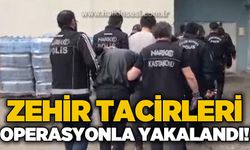 Zehir tacirlerine operasyon: 5 şüpheli tutuklandı!