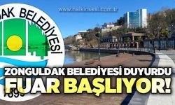 Zonguldak Belediyesi duyurdu: Fuar başlıyor!