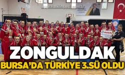 Zonguldak, Bursa'da Türkiye 3.sü oldu...
