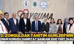 5. Zonguldak Tanıtım Günleri’nde gurur veren buluşma: Onur konuğu Danıştay Başkanı Zeki Yiğit oldu