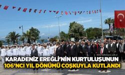 Karadeniz Ereğli’nin kurtuluşunun 106’ncı yıl dönümü coşkuyla kutlandı