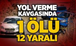Yol verme kavgasında 1 ölü, 12 yaralı