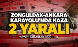 Zonguldak-Ankara Karayolu'nda kaza: 2 yaralı