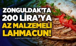 Zonguldak'ta 200 liralık lahmacun tartışma yarattı!