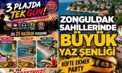 Zonguldak Sahillerinde büyük yaz şenliği