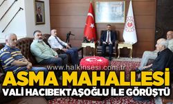 Asma Mahallesi, Zonguldak Valisi Osman Hacıbektaşoğlu ile görüştü