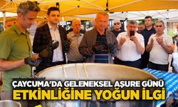 Çaycuma'da geleneksel aşure günü etkinliğine yoğun ilgi