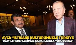 Avcı: “İstişare kültürümüzle Türkiye yüzyılı hedeflerimize kararlılıkla yürüyoruz”