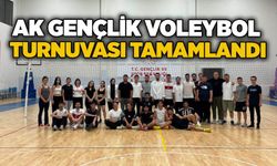 AK Gençlik Voleybol Turnuvası tamamlandı