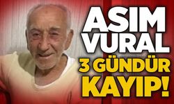 Asım Vural 3 gündür kayıp!