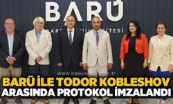 BARÜ ile Todor Kableshkov Ulaştırma Üniversitesi arasında protokol imzalandı