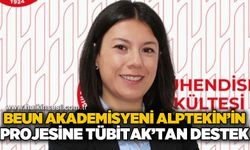 BEUN akademisyeni Dr. Öğr. Üyesi Candan Alptekin'in projesine TÜBİTAK desteği