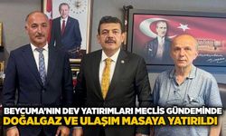 Beycuma’nın dev yatırımları meclis gündeminde: Doğalgaz ve ulaşım masaya yatırıldı