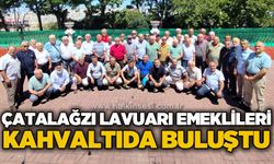 Çatalağzı Lavuarı emeklileri geleneksel kahvaltıda buluştu