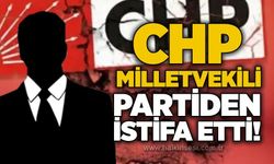 CHP Milletvekili partiden istifa etti!