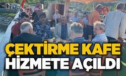 Çektirme Kafe hizmete açıldı