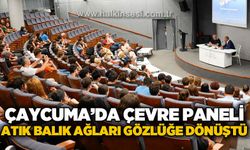 Çaycuma'da çevre ve geri dönüşüm paneli: Atık balık ağları güneş gözlüğüne dönüştürüldü