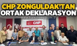 CHP Zonguldak'tan ortak deklarasyon!
