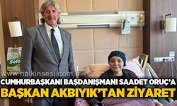 ZGC Başkanı Derya Akbıyık’tan Cumhurbaşkanı Başdanışmanı Saadet Oruç’a geçmiş olsun ziyareti