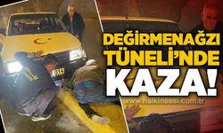 Değirmenağzı Tüneli'nde kaza!