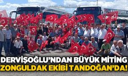Tandoğan’da “Bayrak Açıyorum” Mitingi: Dervişoğlu’ndan Sert Mesajlar