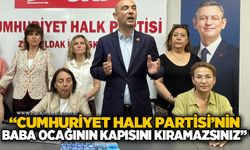 CHP İl Başkanı Devrim Dural: "Cumhuriyet Halk Partisi’nin baba ocağının kapısını kıramazsınız"