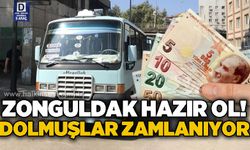 Zonguldak hazır ol: Dolmuşlar zamlanıyor!