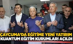 Çaycuma’da eğitime yeni yatırım: Kuantum Eğitim Kurumları açıldı