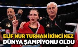 Elif Nur Turhan ikinci kez Dünya Şampiyonu oldu...