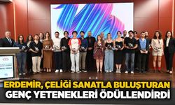 Erdemir, Çeliği sanatla buluşturan genç yetenekleri ödüllendirdi