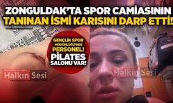 Zonguldak’ta spor camiasının tanınan ismi karısını darp etti!