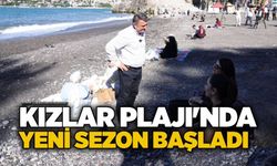 Kızlar Plajı'nda yeni sezon başladı