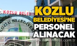 Kozlu Belediyesi'ne personel alınacak