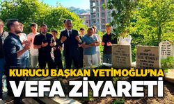 Kurucu Başkan Yetimoğlu’na vefa ziyareti