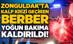 Zonguldak'ta kalp krizi geçiren kuaför Adem Ören yoğun bakımda!