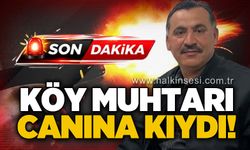 Muhtar Cemal Çetintav yaşamına son verdi!