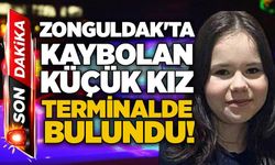 Zonguldak'ta kaybolan küçük kız terminalde bulundu!