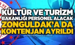 Kültür ve Turizm Bakanlığı 502 personel alacak: Zonguldak'a da kontenjan ayrıldı