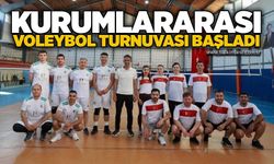Kurumlararası Voleybol Turnuvası başladı