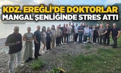 Kdz. Ereğli’de doktorlar mangal şenliğinde stres attı