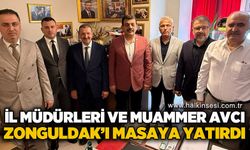 İl Müdürleri ve Muammer Avcı görüştü: Gündem "Zonguldak"