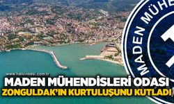 TMMOB Maden Mühendisleri Odası Zonguldak'ın Kurtuluşunun 105. yılını kutladı