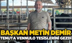ZTSO Başkanı Metin Demir Tenuta Vannulo tesislerini inceledi