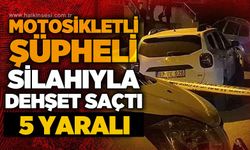 Zonguldak'ta motosikletli şüpheli silahıyla dehşet saçtı: 5 yaralı!