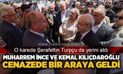 Muharrem İnce ve Kemal Kılıçdaroğlu cenazede görüştü: O karede Şerafettin Turpçu da yerini aldı