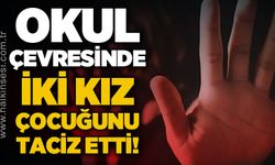 Okul çevresinde iki kız çocuğunu taciz etti: Mahkeme kararı verdi, serbest bırakıldı!