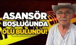 Asansör boşluğunda ölü bulundu!