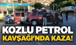 Kozlu Petrol Kavşağı'nda kaza!