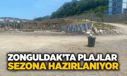 Zonguldak’ta plajlar sezona hazırlanıyor